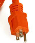 Replacement Power Cord For RIDGID 300 And 535 Pipe Threading Machines, 14 Ft Long, 14 Gauge, Double Insulated, Wired In No Plug