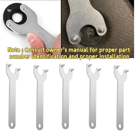 5 Pack AG452K Angle Grinder Wrench Spanner Replacement For Ryobi 039028001052 and compatible with Makita Milwaukee Black And Decker