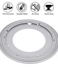 12 Inch Round Lazy Susan Turntable Bearing Plate Heavy Duty Swivel Base for Kitchen Cabinets and Serving Trays Low Noise
