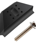 Heavy Duty Base Clamp Battery Hold Down Kit For Cars Trucks Suv Anti Vibration Stabilizer component with bolt and bracket detail.