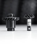 Steel Alloy Helical Axle Overdrive Gear Set For 1 By 18 RC Crawlers Compatible With Redcat Ascent 18 Series Upgrade shown