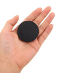 Silicone Hole Plugs 10 Pack Black Round Waterproof Panel Plugs For Appliances And Furniture Hole Covers Fits Universal Panel Interfaces Leakproof Flush Seal Easy Install held in hand