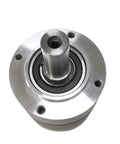 Top view of No Nonsense 60 Mm Double Shaft Planetary Reduction Gearbox PLS60 with alloy body and dual output shaft.