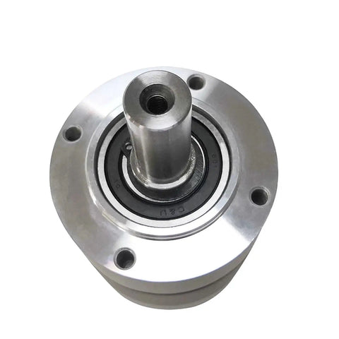 Top view of No Nonsense 60 Mm Double Shaft Planetary Reduction Gearbox PLS60 with alloy body and dual output shaft.
