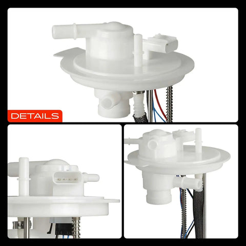 Electric Fuel Pump Module Assembly Compatible With Ram 1500 And Ram 1500 Classic 2018 To 2019 V6 3 Point 6 Flex Fuel top-down view.