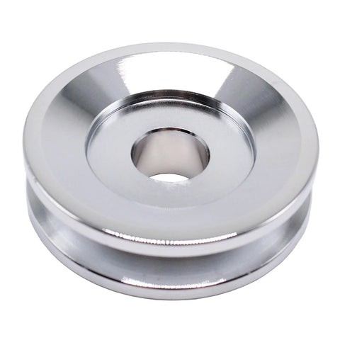 Beef Up Your 1957-1985 Chevy Small Block V8 With This Polished Chrome Alternator Fan And Pulley Kit Single Groove Design For 327 350 383 400