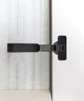 Soft Close Cabinet Door Hinge With Silent Damper For Quiet Cupboard And Kitchen Cabinet Doors Replacement Hardware Go To Fit Durable Noiseless Closing Great For Home Renovations, black hinge on cabinet