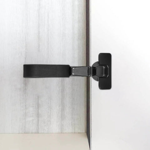 Soft Close Cabinet Door Hinges For Kitchen And Wardrobe, Concealed Replacement Hinges With Silent Damping Buffer installed