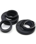 Oil Seal ID 30mm Kit With A Bunch Of O Ring Sizes 36 40 45 46 50 52 55 58 60 62 65 Assortment For Automotive Machinery Pumps Cylinders Valves Water Pipes And More High Temp Oil Resistant Wear Resistant, black seal rings