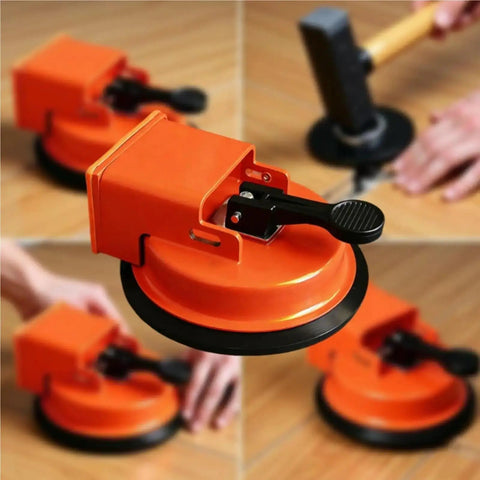 Heavy Duty Floor Fixer Tool With Powerful Vacuum Suction Cup For Seamless Marble Repair Lifters and Adjustable Height Setters.
