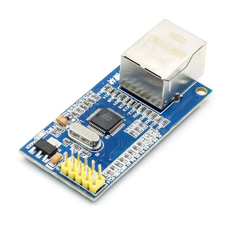 Rock Solid W5500 Ethernet Module Dead Reliable Networking Board with SPI interface for quick data sync and IoT use.