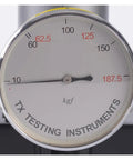 Portable Digital Hardness Tester With Magnetic Base For Steel Tubes And Mold Blocks Featuring Dead On Brinell measurements gauge close-up.
