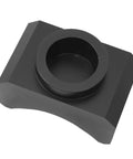 Axle Adapter Lifting Saddle For Bottle And Floor Jacks, Billet Aluminum 6061T6, close-up view showing rugged design
