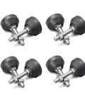 Heavy Duty Rock Solid Adjustable Leveling Feet For Furniture And Machinery Carbon Steel Screw Base Threads Quick Floor Stabilizers set of four with rubber bases.