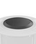 Heavy Duty 23.75 Inch Fire Pit Lid for Outdoor Tables and Camping, Cold Rolled Steel Cover fits 19 to 24 Inch Fire Pit Tables
