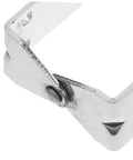 Close-up view of Heavy Duty U Style Steel Oven Door Hinge 108 X 42 Mm with smooth pivot for quiet operations in kitchens.