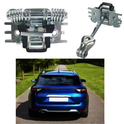 Heavy Duty Front Left And Right Car Door Hinges With Check Strap For Scenic 3 Grand Scenic 2009 2016, metal construction