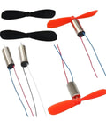 716 And 614 Hollow Cup Drone Propellers For RC Aircraft Quadcopters Spare Parts Kit With 4 Blades And 4 Core Micro Motors