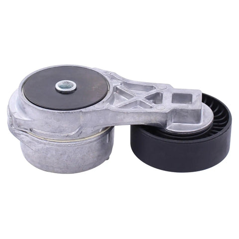 Belt Tensioner And Serpentine Belt Idler Pulley Kit For Chrysler Town And Country Voyager Dodge Caravan Grand Caravan 3.3L 3.8L V6 Engines 2001 To 2007 Direct Swap For A Smooth Ride metal components close-up