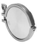 4-inch stainless steel sanitary pipe end cap with tri-clamp fitting