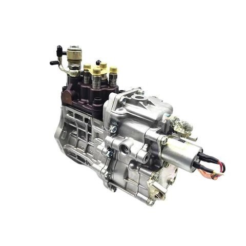 High Performance Diesel Engine 3TNV88 Fuel Injection Pump 729236-51412 viewed from side, showcasing heavy-duty steel frame.
