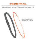 Adjustable black Heavy Duty Sling Style Barcode Scanner Harness With Tether Lanyard Keeps Your Scanner Close And Grab And Go Ready