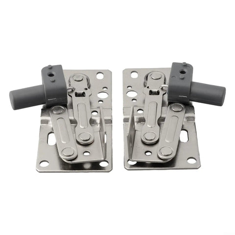 Soft Close Tip Out Hinge For Sink Cabinets, No Slam Scissor Hinge With 45 Degree Folding Self Locking Design, Cold Rolled Steel