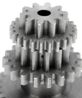 Heavy Duty Steel Gear Replacement Kit For WPL D12 1/10 Scale RC Rock Crawler Truck showing three stacked steel gears.