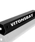 Vitonsbay 33 mm lug nut cover remover tool socket, black metal for semi trucks, hex opening
