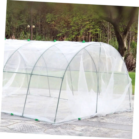 No-Fuss Outdoor Greenhouse Support Bracket for Garden Plants, Plastic Plant Cover Accessory, Clear Greenhouse Film, Easy Install Clip, Moisture Retention, Transparent House Garden Protector