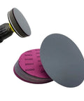20 Pieces Of 75mm Wet Dry Hook And Loop Sanding Discs Made With Silicon Carbide For Multi-Purpose Polishing Work In Various Grit Grades