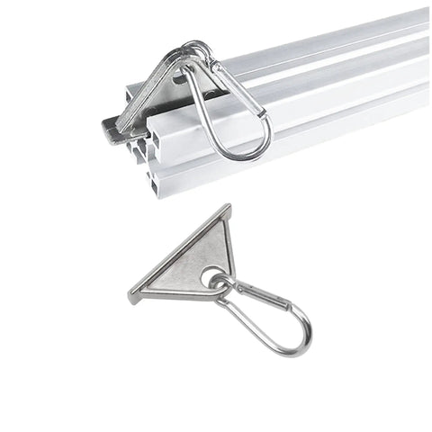 4 Pack Sliding Hooks For 6mm T-Slot Aluminum Extrusion, 2020 Series Zinc Alloy Durable Connectors featured on aluminum profile