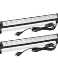 Bright 24W LED Shop Light With Six Point Five Foot Cord And On Off Switch 6000K Daylight White 5400 Lumens Garage Workshop Warehouse Lighting