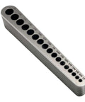 Pro Grade DIY-Friendly Portable Drill Guide For Straight Holes With 17 Drill Sizes From 1/8 To 3/8 In 1/64 Inch Increments
