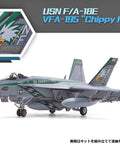 F A 18 E Super Hornet 1 72 Scale Plastic Model Kit Unpainted Assembly Ready To Paint Glue And Paints Sold Separately VFA 195 Combat Squadron Navy Aircraft Build Kit displayed with decals