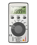 Front view of Auto Ranging Digital Multimeter With NCV Contact Tester Handy Pocket Size Voltage Current Resistance Continuity.