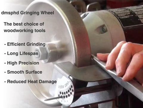 6 Inch CBN Grinding Wheel 150 Grit With Adjustable Bore 1 Inch Wide For High Speed Steel on bench grinder