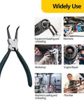 500Pcs Retaining Ring Set M4 To M28 With 21 Sizes Alloy Steel Circlip Snap Ring Kit Including 4 Pliers for automotive and machinery