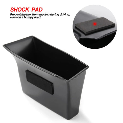 Close-up of storage organizer from 4 Piece Mazda 3 CX30 Door Grab Handle Set With Armrest Cover And Storage Organizer Tray Slick Fit