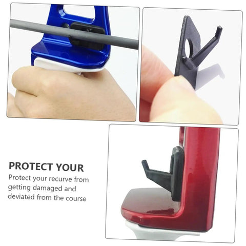 8 Pack Self Adhesive Drop Arrow Rest For Recurve Bow Right Hand Replacement Parts Flexible Arrow Support For Hunting