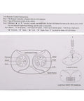 Bluetooth Remote Receiver Kit For Kids Ride On Cars with instruction manual and transmitter diagram