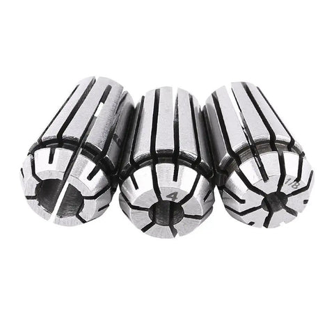 Er11 CNC Collet Set In 4mm 6mm And One Eighth Inch Size Premium 65Mn Spring Steel For Milling Engraving And Machining
