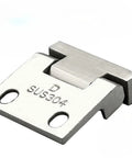 Rock Solid 304 Stainless Steel Cabinet Hinge For Industrial Chassis Machine Tool Doors Heavy Duty Switchgear Mount close-up view.