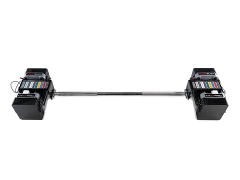 Straight Bar For Adjustable Dumbbells Converts Your Elite EXP Sets Into A Legit Barbell For Home Gym Workouts, Easy Clamp On Ends