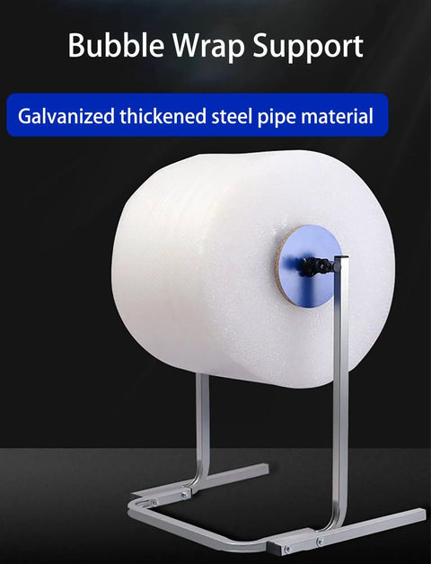 Wall Mounted Bubble Wrap Dispenser Frees Up Precious Floor Space For Fast Packing And Shipping Heavy Duty Roll Holder Locks Down Your Shipments While You Handle Moves Or Manage Your Shop