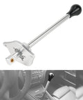 Short Throw Shifter for BMW E90 E91 E92 E93 E81 E82 E87 E88 2006-2013 Premium 6061 Billet Aluminum Upgrade shown in car and detail view
