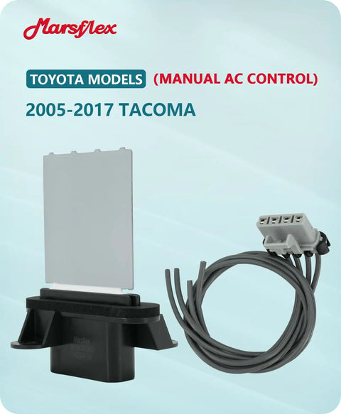 Toyota Tacoma Blower Motor Resistor For Manual AC Control Upgrade Replaces 973-582 And 87138-04050 2005-2017 model