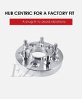 Hub Centric Wheel Adapters Spacers 5x135 For Ford F150 1997 2004 2 Inch Thick 14x2 Studs CNC Machined 6061 T6 Billet