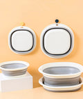 Ultra Handy Foldable Washbasin Set Lightweight Collapsible Basins For Camping And RV Sinks Portable Cleanup Tubs Set Of 3