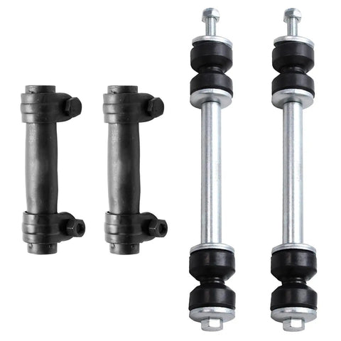 Suspension components from 17 Piece Front End Kit For Chevy Tahoe And GM Trucks 1995 To 2000 K1500 K2500 Escalade
